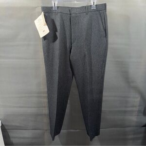 NWT Vintage Levi Strauss Action Slacks Pants Mens 36x31 Gray Dress Trousers